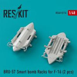 Res/Kit BRU-57 Smart bomb Racks for F-16 (2 pcs) (Special Order)
