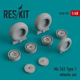 Res/Kit Me.262 Type 1 wheels set (Special Order)