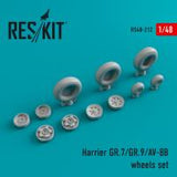 Res/Kit Harrier GR.7/GR.9/AV-8B wheels set (Special Order)