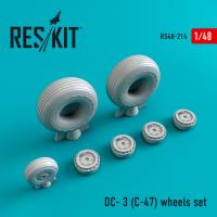 Res/Kit DC- 3 (C-47) wheels set (Special Order)