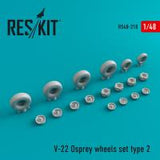Res/Kit V-22 Osprey Type 2 wheels set (Special Order)