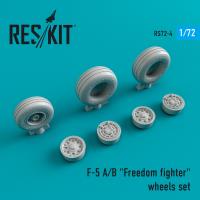 Res/Kit F-5 A/B 'Freedom fighter' wheels set (Special Order)