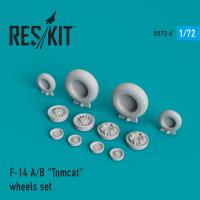 Res/Kit F-14 (A/B) 'Tomcat' wheels set (Special Order)