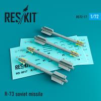 Res/Kit R-73 soviet missile (4 pcs) (MiG-29, Su-27/30/32/33/35/37) (Special Order)