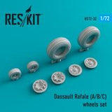 Res/Kit Dassault Rafale (A/B/C) wheels set (Special Order)
