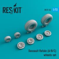 Res/Kit Dassault Rafale (A/B/C) wheels set (Special Order)