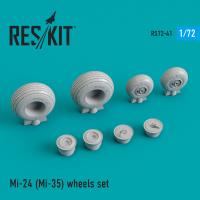 Res/Kit Mi-24 (Mi-35) wheels set (Special Order)