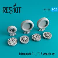 Res/Kit Mitsubishi F-1 / T-2 wheels set (Special Order)