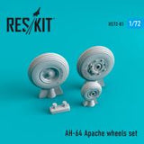 Res/Kit McDonnell Douglas AH-64 Apache wheels set (Special Order)