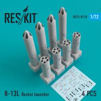 Res/Kit B-13L Rocket launcher (4 pcs) (Su-17/24/25/30/34, MiG-27/29, YAK-130) (Special Order)