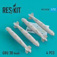 Res/Kit GBU 38 Bomb (4 pcs) (A-10, F-16, F-15,F-22, F-35) (Special Order)