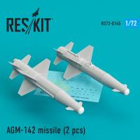 Res/Kit AGM-142 missile (2 pcs) (F-4, F-15, F-16, F-111) (Special Order)