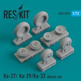 Res/Kit Ka-27/ Ka-29/Ka-32 wheels set (Special Order)