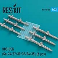 Res/Kit BD3-USK Racks (Su-24/27/30/33/34/35) (6 pcs) (Special Order)