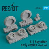 Res/Kit A-1 Skyraider early version wheels set (Special Order)