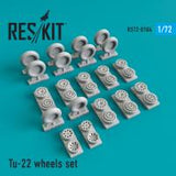 Res/Kit Tu-22 wheels set (Special Order)