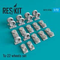 Res/Kit Tu-22 wheels set (Special Order)