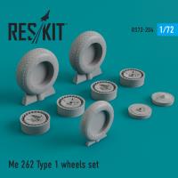 Res/Kit Me.262 Type 1 wheels set (Special Order)