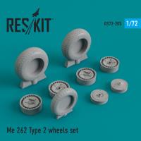 Res/Kit Me.262 Type 2 wheels set (Special Order)