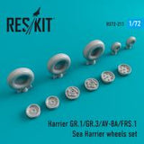 Res/Kit Harrier GR.1/GR.3/AV-8A/FRS.1/Sea Harrier wheels set (Special Order)
