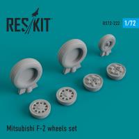 Res/Kit Mitsubishi F-2 wheels set (Special Order)