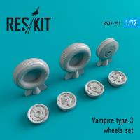 Res/Kit Vampire type 3 wheels set (Special Order)