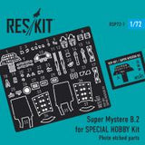 Res/Kit Super Mystere B.2 for AZUR Kit 1/72 (Special Order)