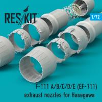 Res/Kit F-111 A/B/C/D/E (EF-111) exhaust nozzles for Hasegawa KIT (Special Order)