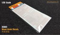 Sabre 1/35 Complete Wood Grain Decals for Railcar Deck (for 35A05) (Special Order)