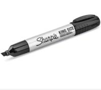 Sharpie King Size Black Chisel Permanent Marker, 1 Count (Special Order)