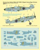 Special Hobby 1/72 Bf 109E-4 German Ace H. Wick Decal Motley Camo (Special Order)