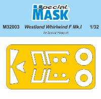 Special Hobby 1/32 Westland Whirlwind Mk.I Mask (Special Order)