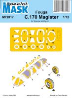 Special Mask 1/72 Fouga C.170 Magister Mask (Special Order)