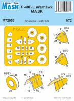 Special Hobby 1/72 P-40F/L Warhawk MASK for Special Hobby Kits (Special Order)