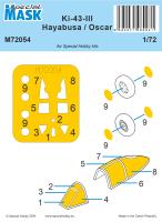 Special Hobby 1/72 Nakajima Ki-43-III Hayabusa / Oscar MASK (Special Order)