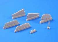 CMK 1/48 P-39D,F,K,M,N,Q Airacobra-Control Surf for HAS (Special Order)
