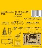 CMK 1/48 Canadair CL-13 Sabre Mk.4 Cockpit (Special Order)