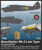 CMK 1/72 Beaufighter Mk.II Late Type Conversion set (Special Order)
