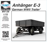 CMK 1/72 Anhänger E-3 'German WWII Trailer' (Special Order)