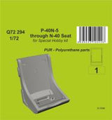 CMK 1/72 P-40N-5 through N-40 Seat for Special Hobby kits (Special Order)
