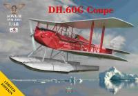 Sova-M 1/48 DH.60G Coupe ( British Polar expedition) + beaching trolley (Special Order)