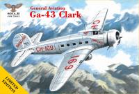 Sova-M 1/72 GA-43 "Clark" airliner ( in "SWISS AIR" livery) (Special Order)