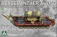 Takom 1/35 Bergepanther Ausf.G German Armored Recovery Vehicle Sd.Kfz.179 w/ full interior kit (Special Order)