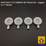 ScissorHandz HMMWV MT Sagged Wheel Set M1114 for T-Model (Special Order)
