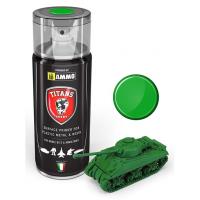 Titans Hobby Emerald Green Matt Primer, 400ml Spray (Special Order)
