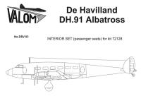 Valom 1/72 Interior set for 72128 DH.91 Albatross (Special Order)