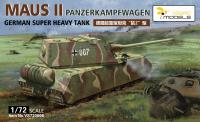 Vespid Models 1/72 Panzerkampfwagen‘Maus II’ German Super Heavy Tank (Special Order)
