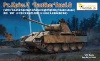 Vespid Models 1/72 Pz.Kpfw.V ‘Panther’Ausf.G (with FG1250 Sperber Infared Nightfighting Vision scope) (Special Order)