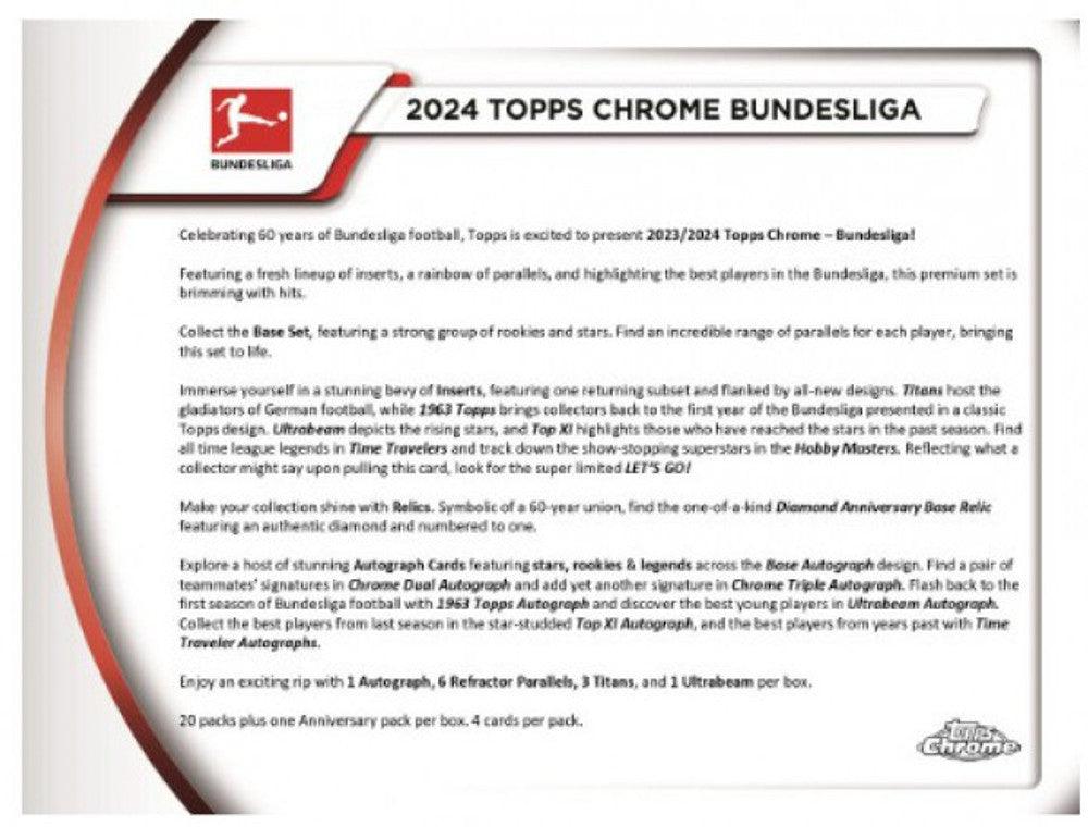 2024 Topps Chrome Bundesliga - POKÉ JEUX