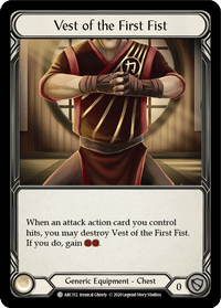 Vest of the First Fist [U-ARC152] (Arcane Rising Unlimited) Unlimited Normal - POKÉ JEUX